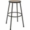 Lorell Metal Shop Stool, 30" Height, 275lb Capacity, MDF Seat LLR83082 - alternate 1
